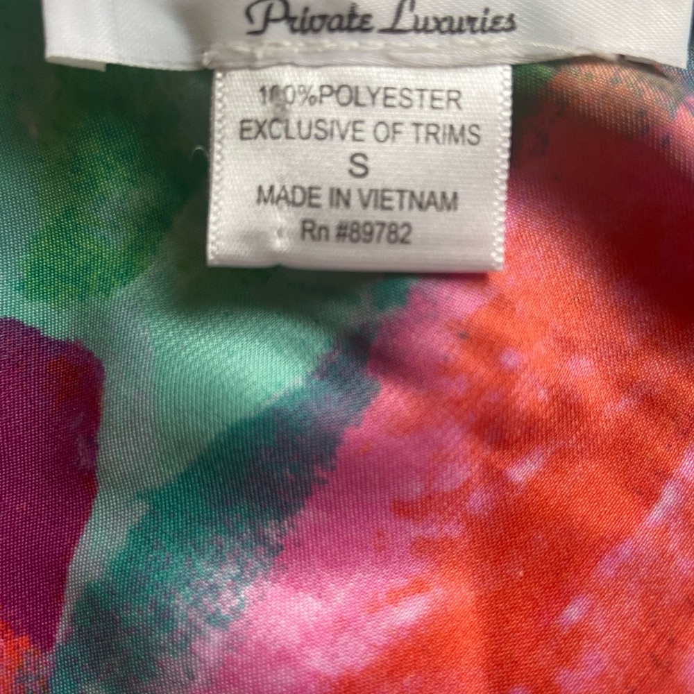 COLORFUL SILK DRESS - Picture 2 of 5